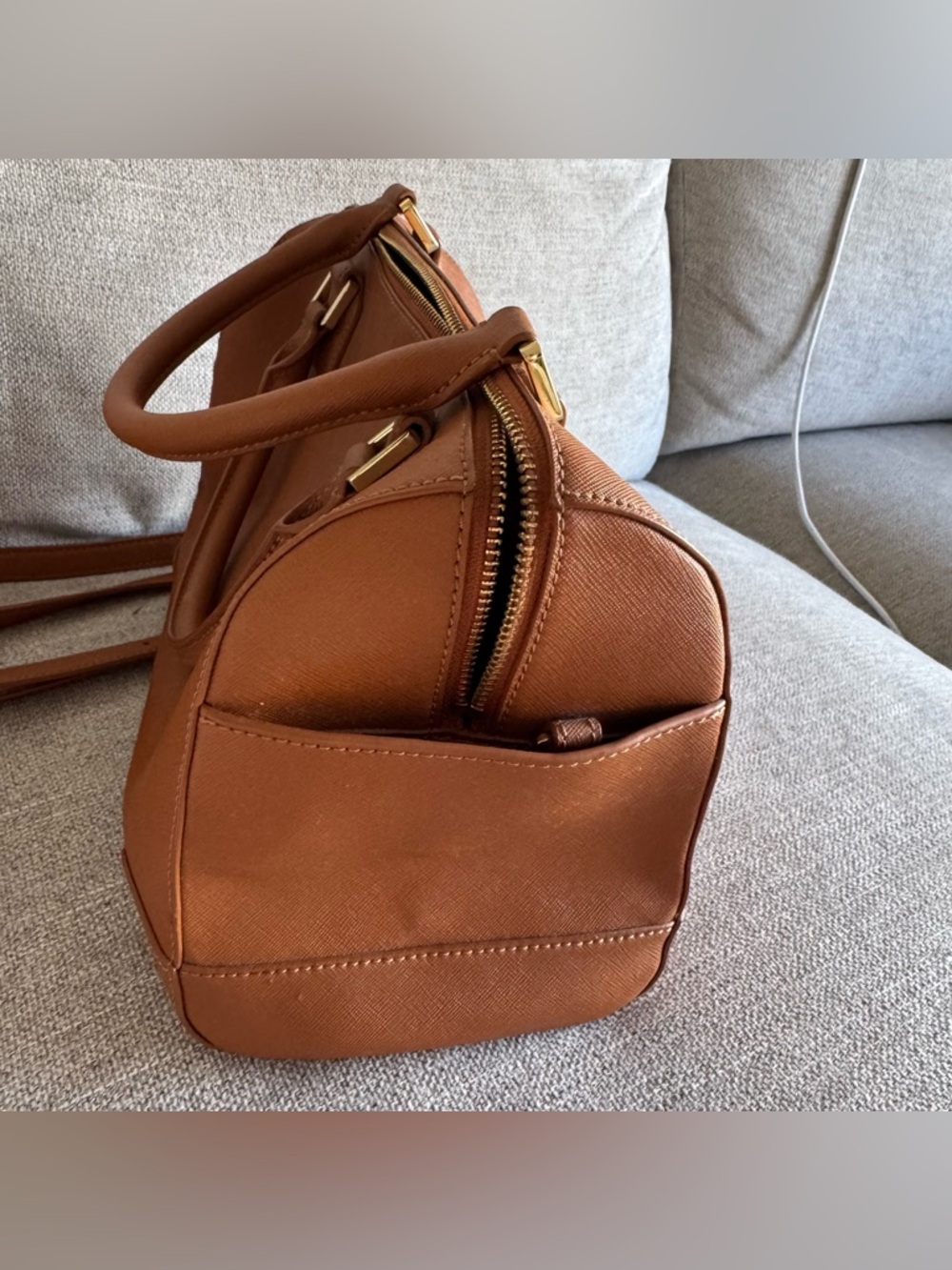 Tory Burch Bag Robinson bowling Crossbody Leather Bag - Picture 9 of 10